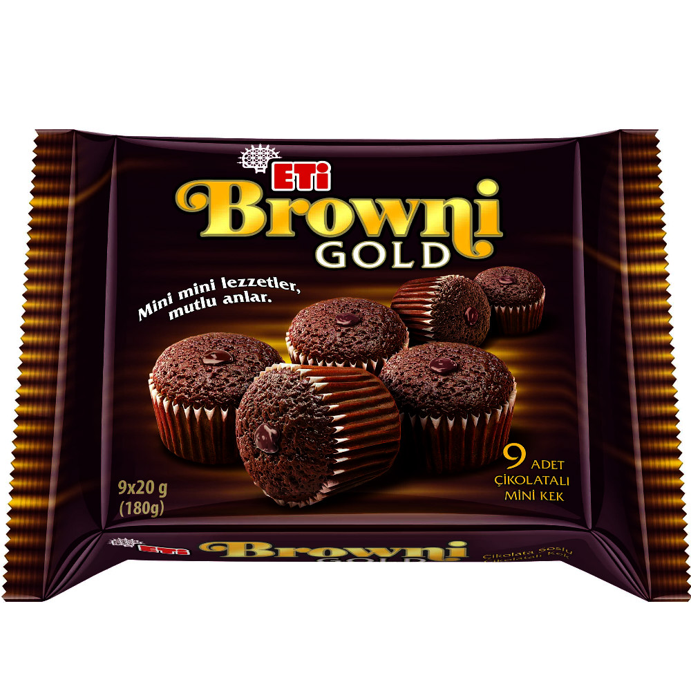 Eti Browni Gold Mini 9'lu 180 gr