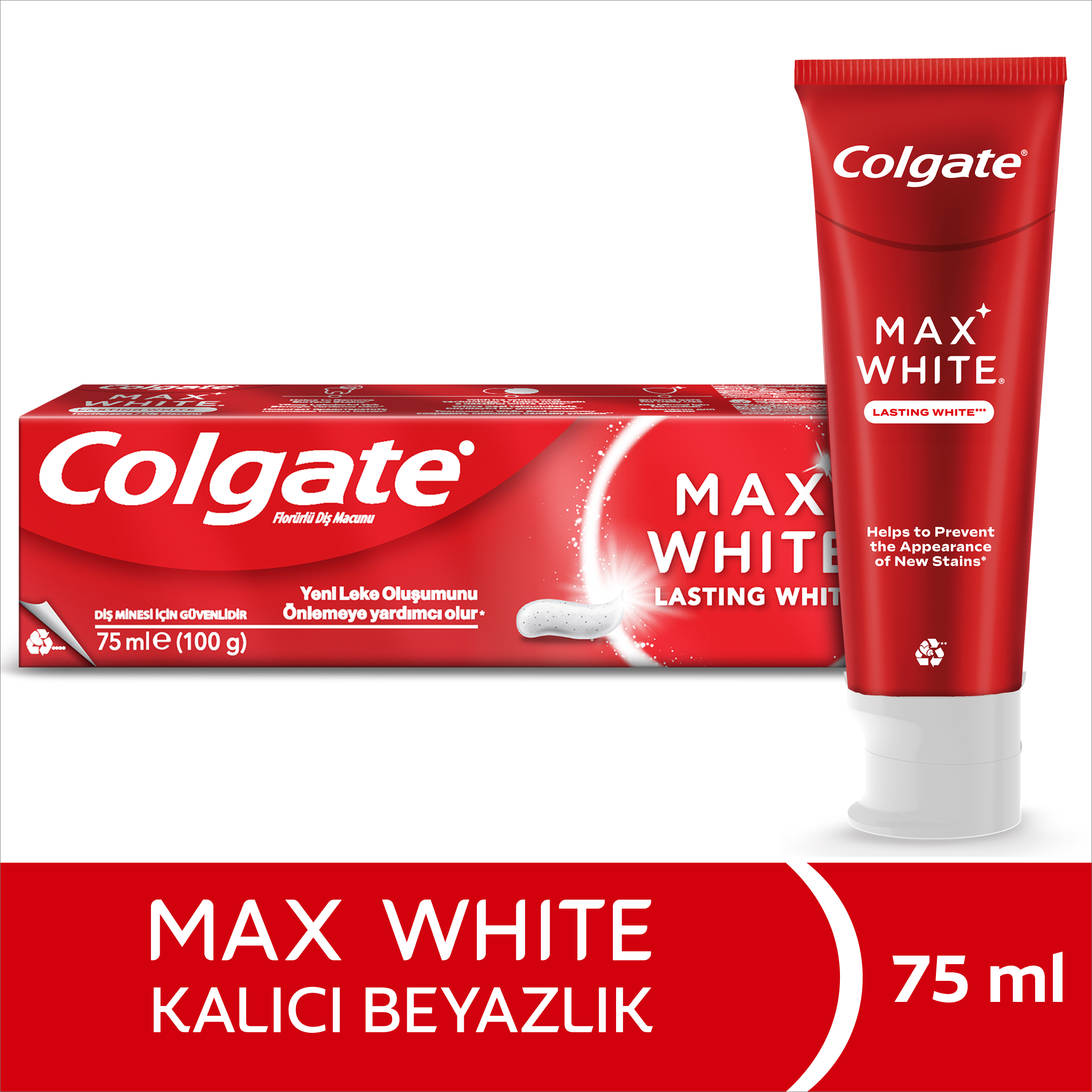 Colgate Maksimum Beyazlık Diş Macunu 75 ml
