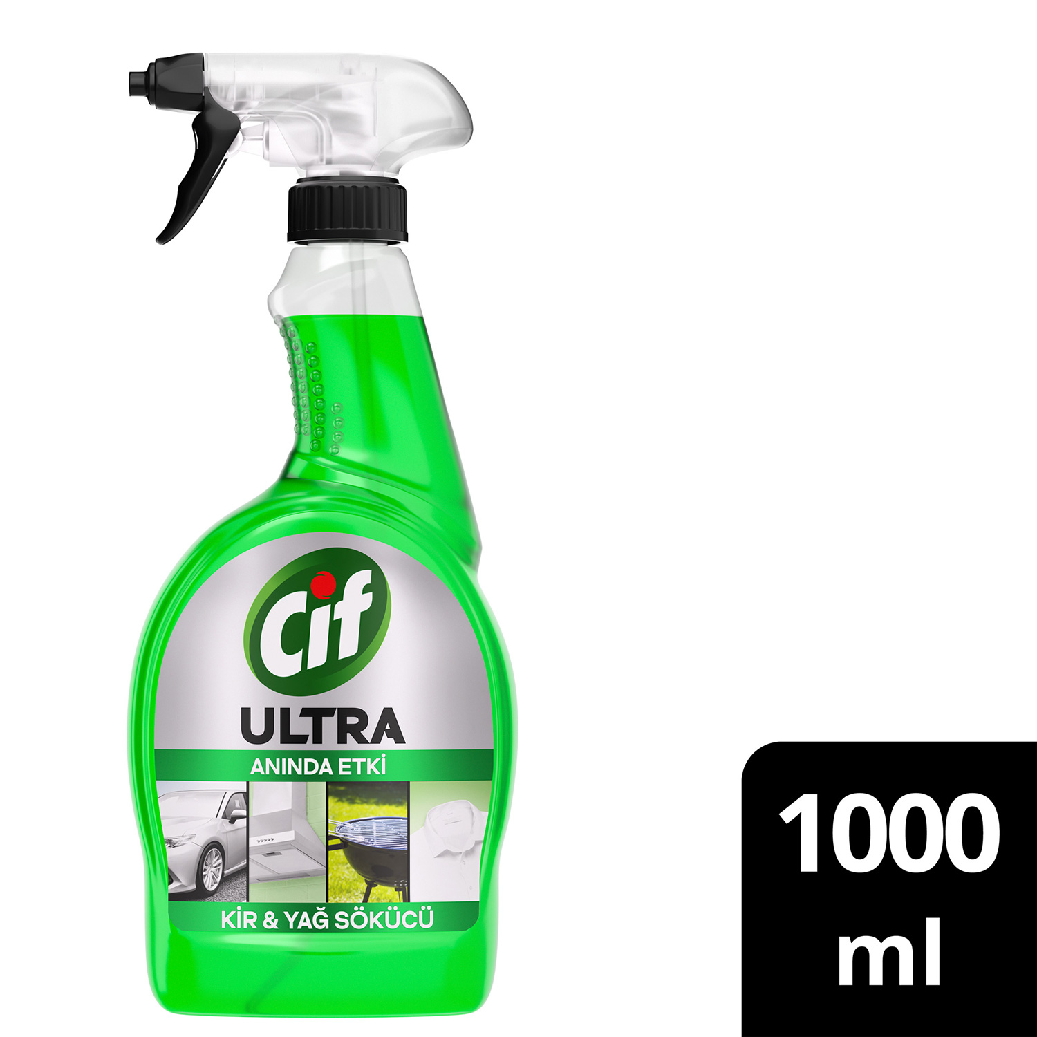 Cif Ultra Anında Etki Kir Ve Yağ Çözücü 1000 Ml