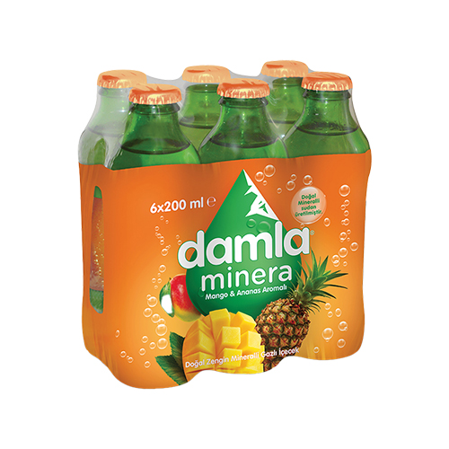 Damla Mango-ananas 6*200 Ml