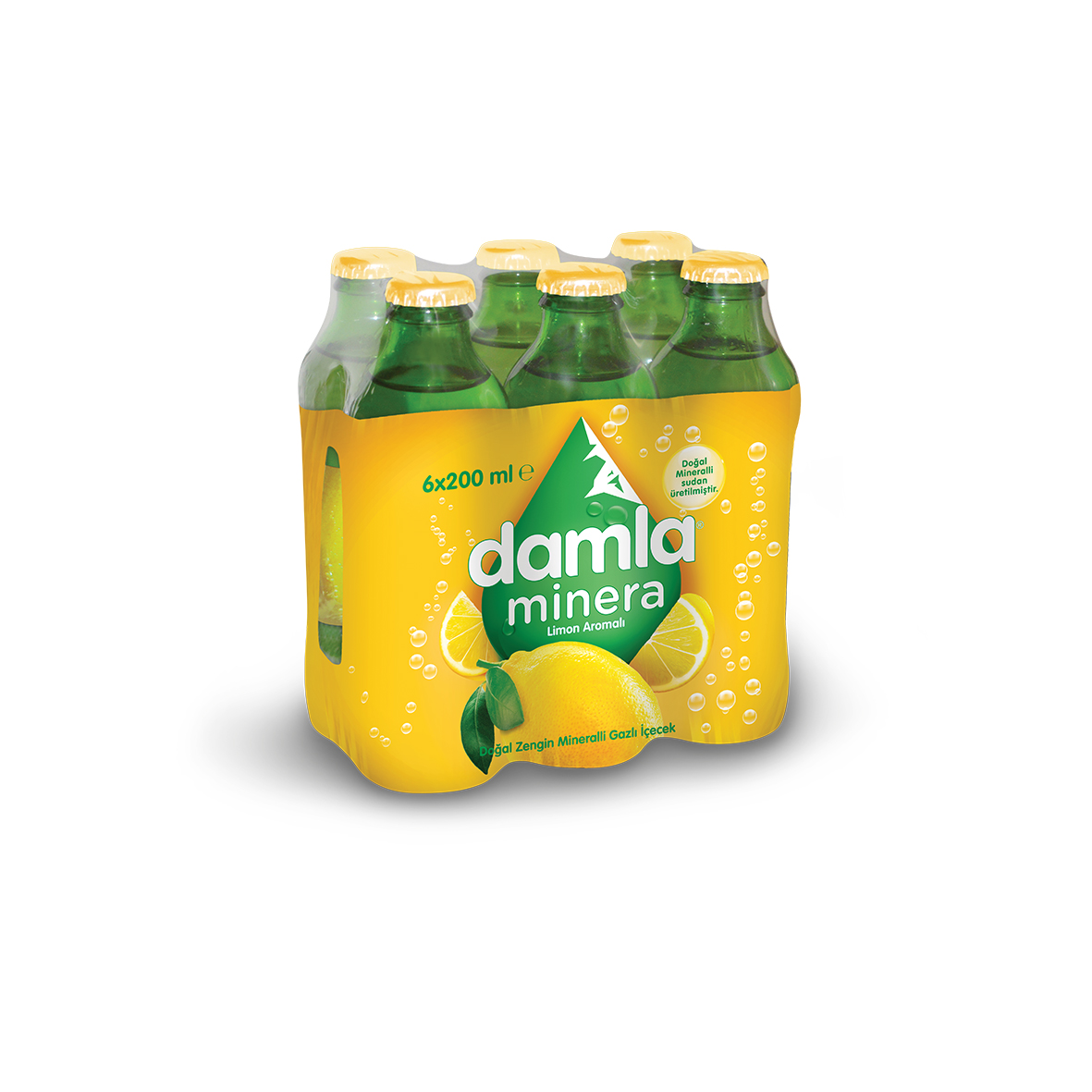 Damla Limon Maden Suyu 6*200 ml