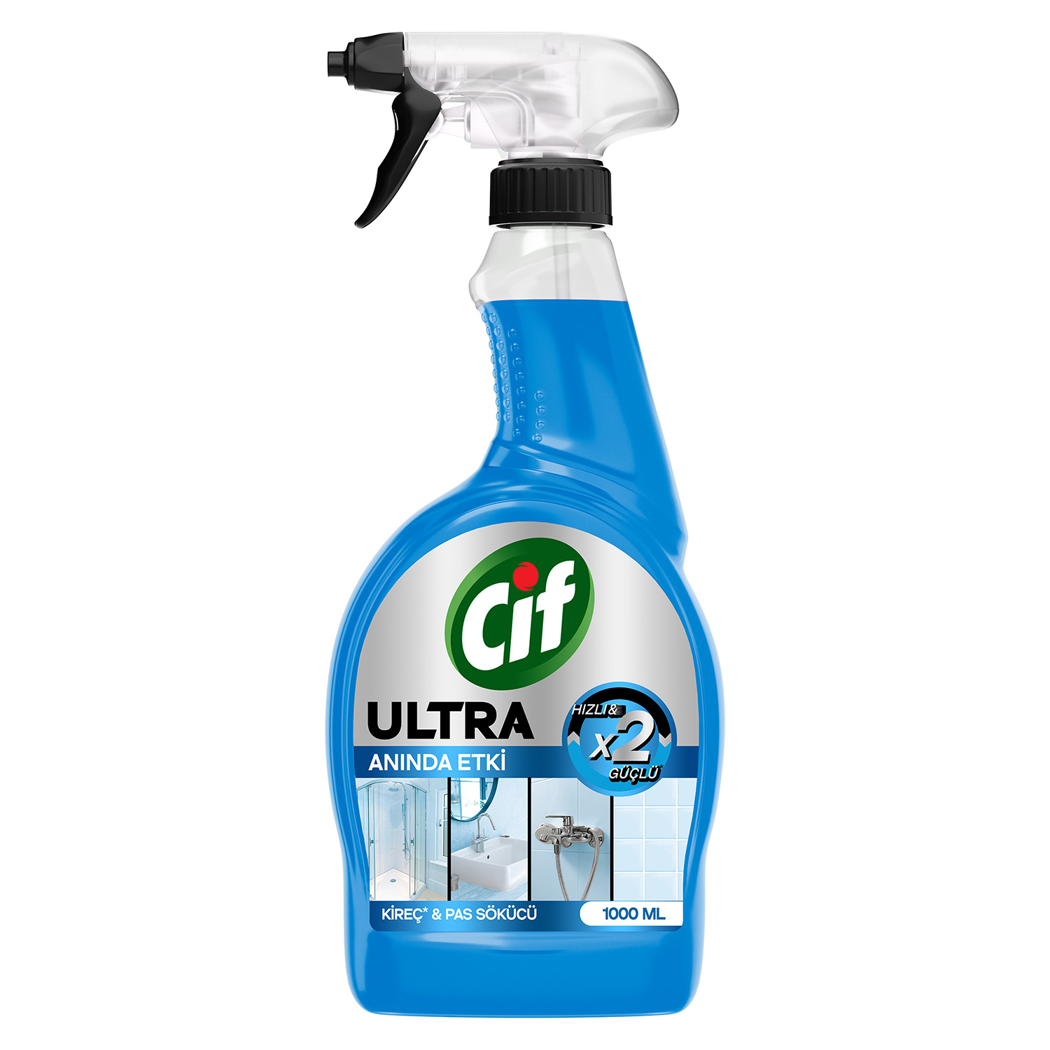 Cif Ultra Sprey Kireç ve Pas Sökücü 1l