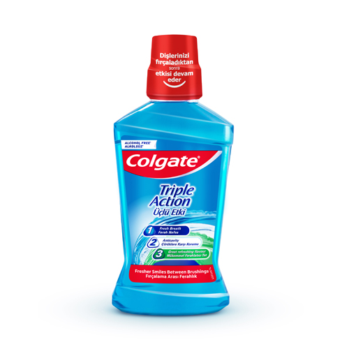 Colgate Üçlü Etki Ağız Bakım Suyu 500 ml