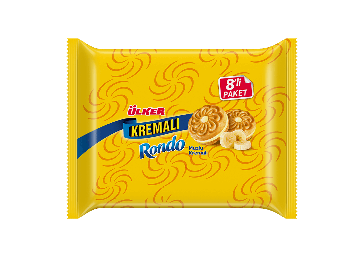 Ülker Rondo Muzlu Kremalı 8'li 488 g
