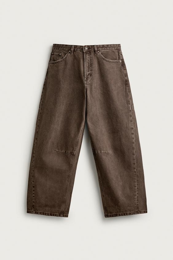 Bağcıklı Barrel Fit Pantolon