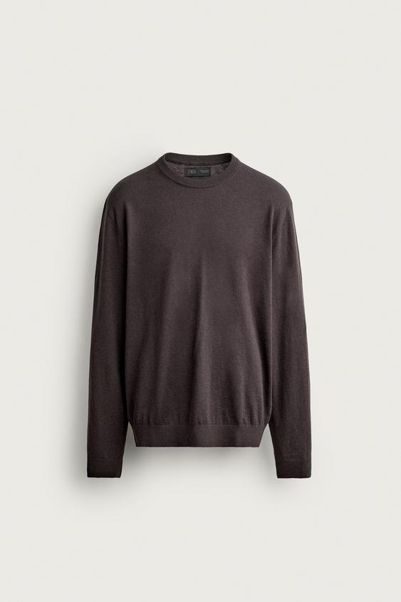 Pamuk-Kaşmir Regular Fit Kazak