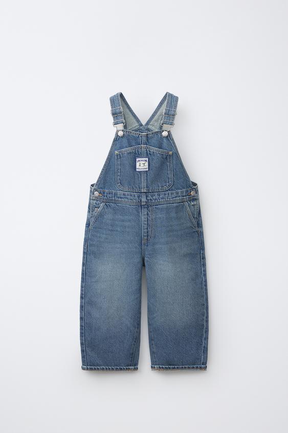 Uzun Denim Salopet