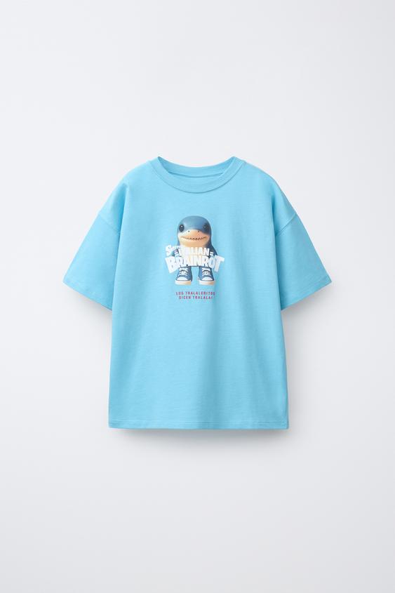 Skifidol Italian Brainrot™ Baskılı T-Shirt