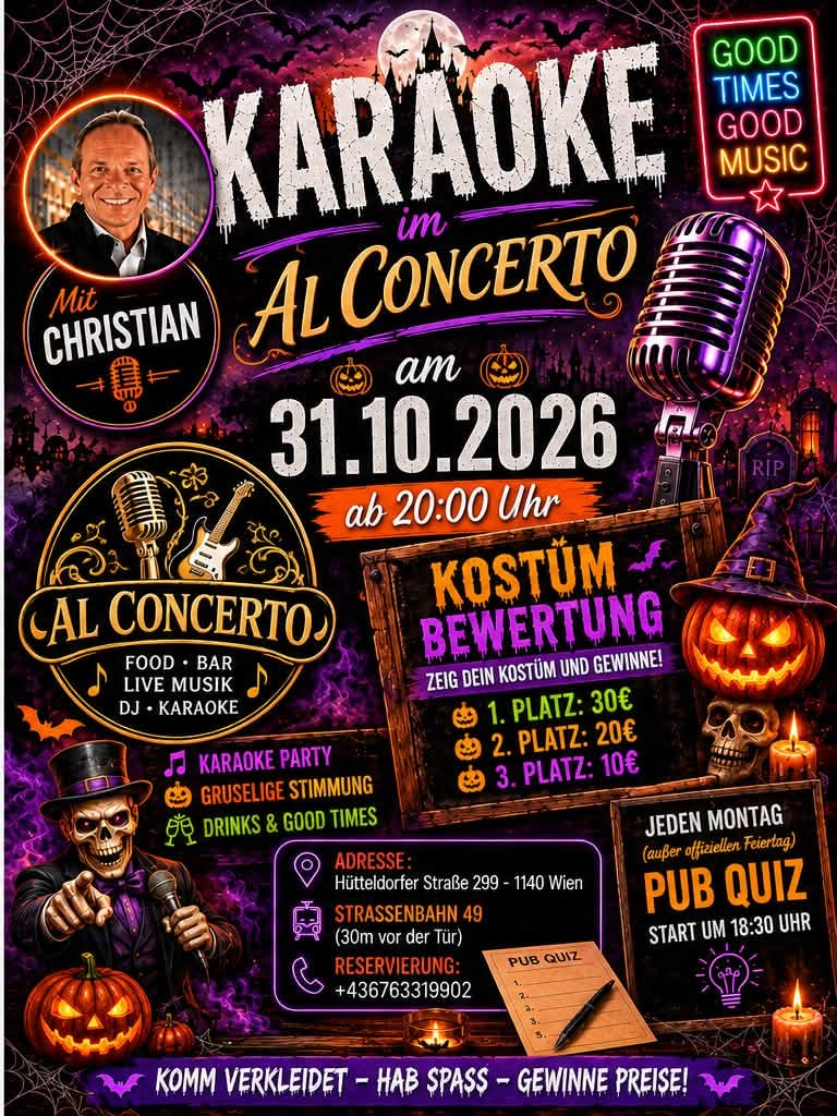 Karaoke im Al Concerto