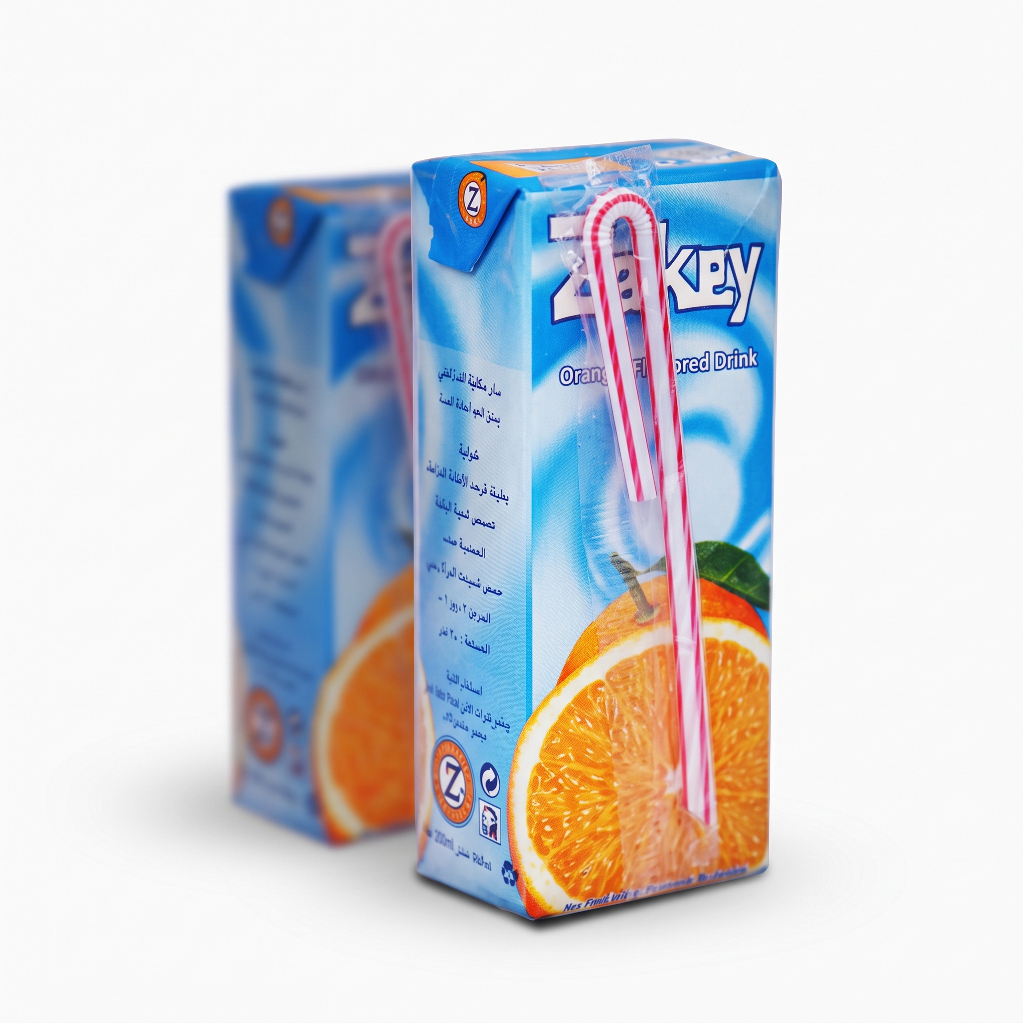 Zakey Orange Juice 200ml · عصير برتقال زاكي 200مل