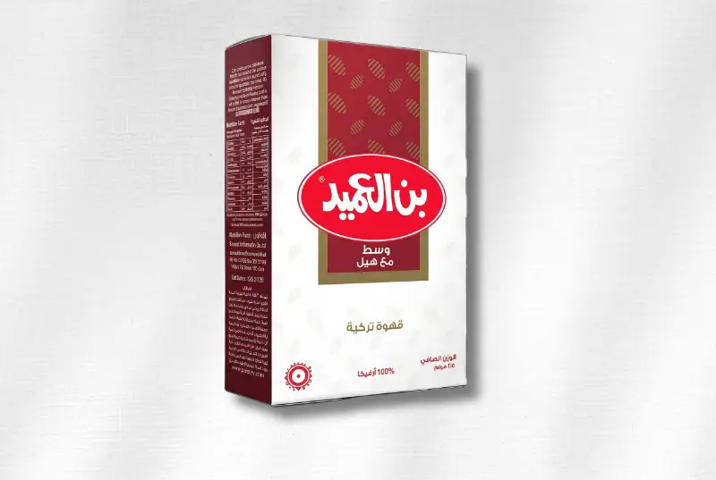 Al Ameed Medium with Cardamon · بن العميد وسط مع هيل