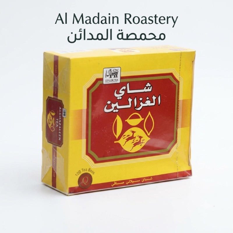 AlGHAZALEEN 100 Tea Bags · شاي الغزالين ميدالية