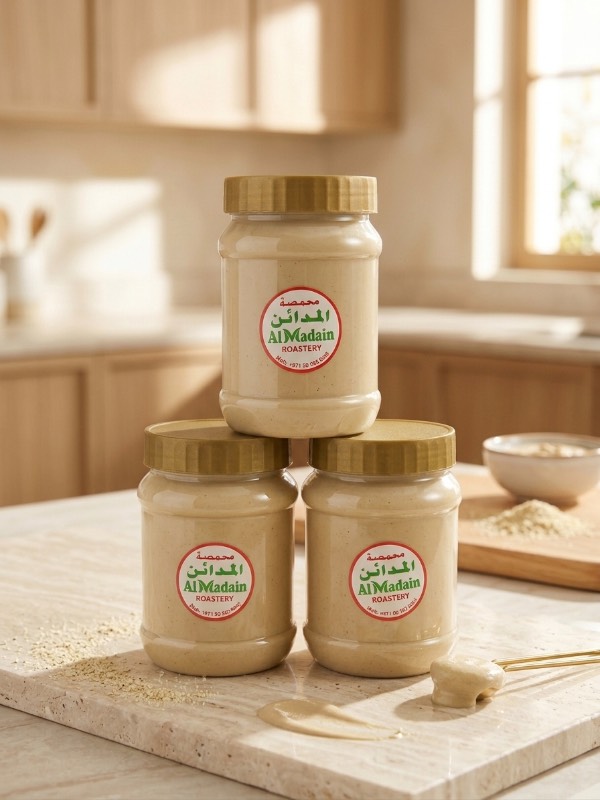White Palestinian Tahini · طحينة بيضاء فلسطينية