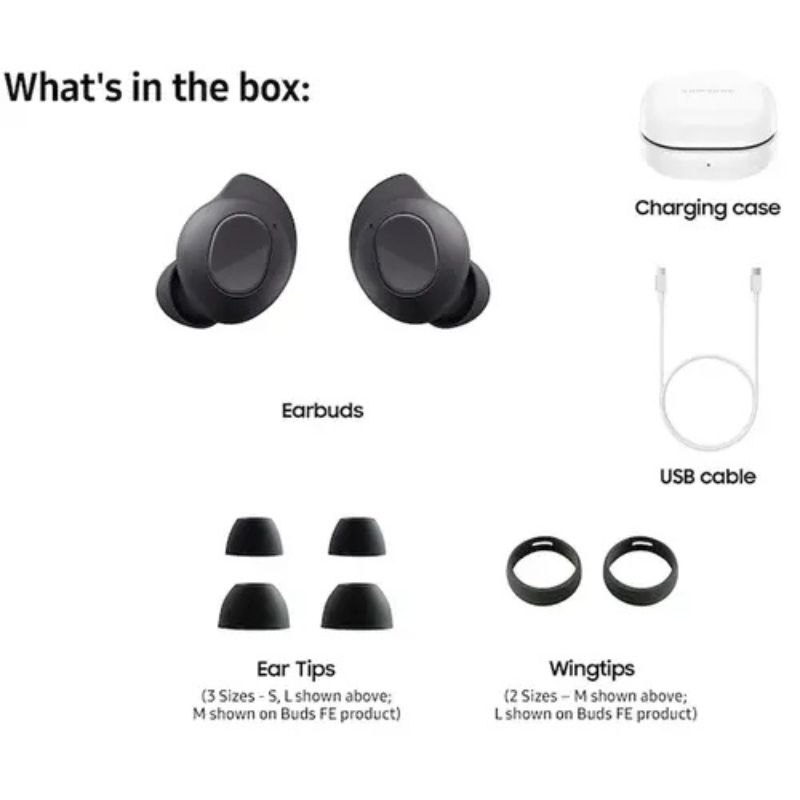 Samsung Galaxy Buds FE Grapite thumbnail 4