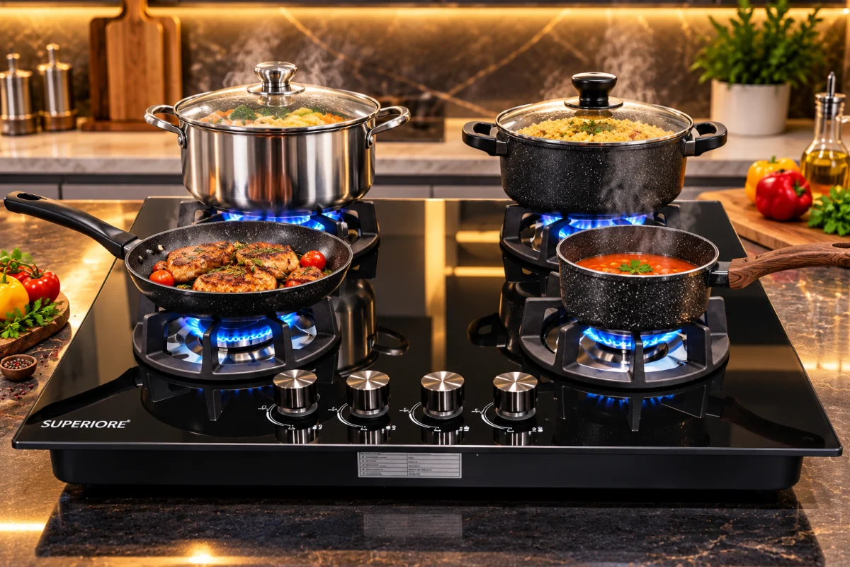 طباخ تيربو 4 عيون ماركة سوبيريوري