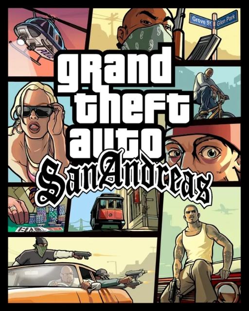 Grand Theft Auto: San Andreas 표지