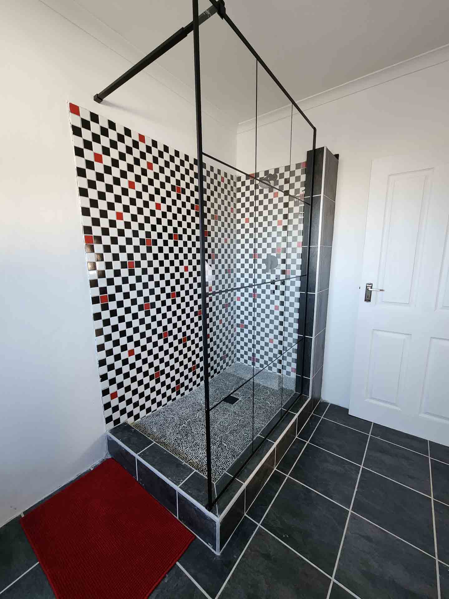 Lighthouse Suite Shower - Generous walk-in shower
