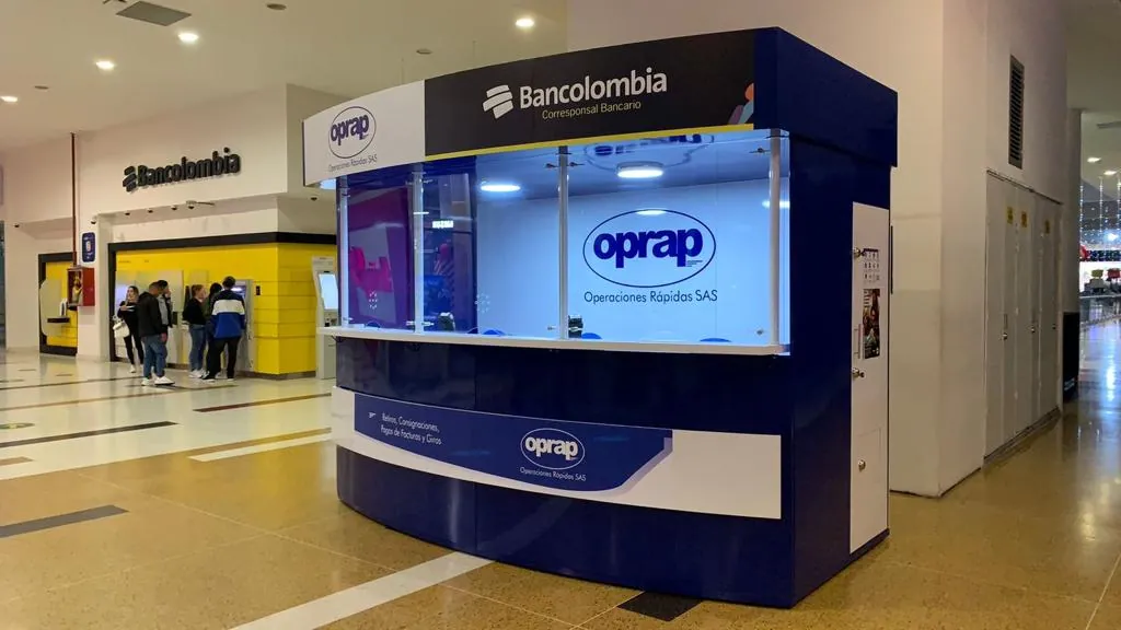 Oprap Bancolombia Kiosco Corresponsal Bancario - Imagen 2