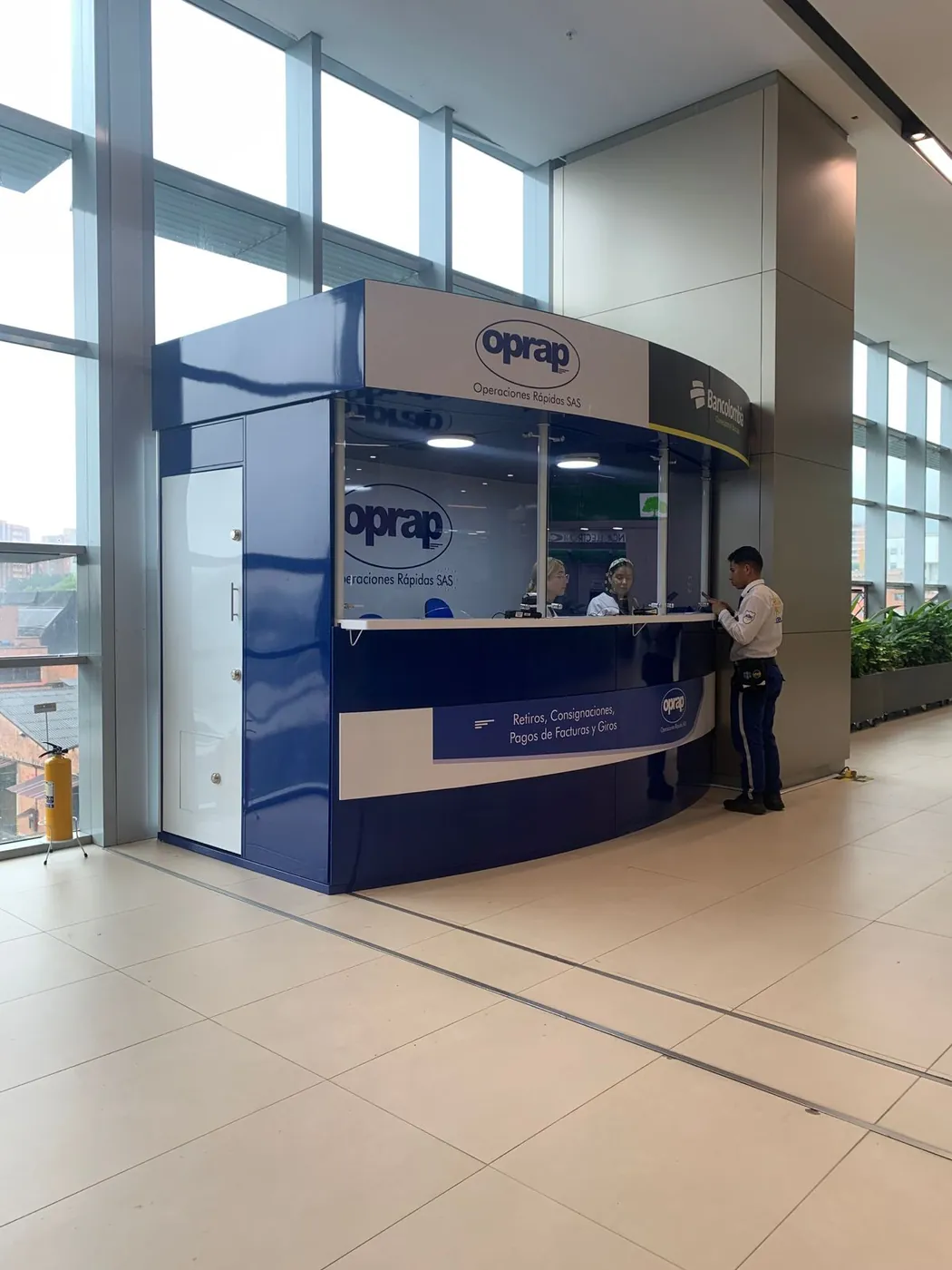Oprap Bancolombia Kiosco Corresponsal Bancario - Imagen 3