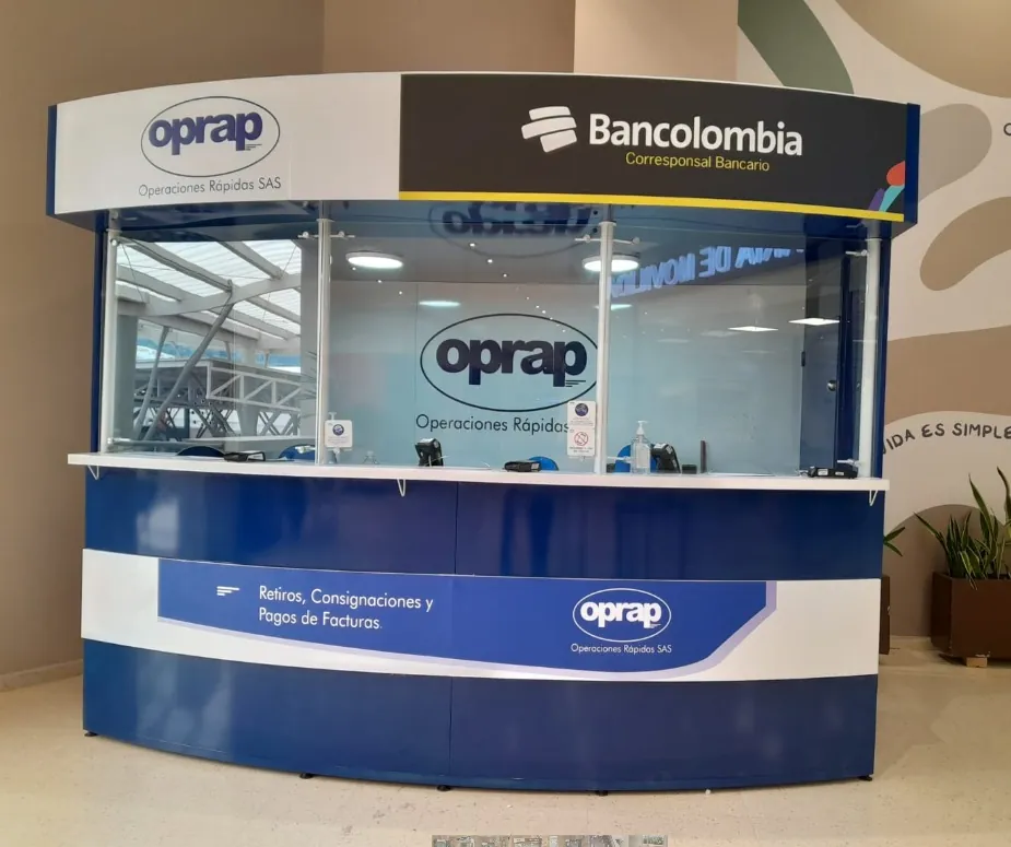 Oprap Bancolombia Kiosco Corresponsal Bancario - Imagen 6