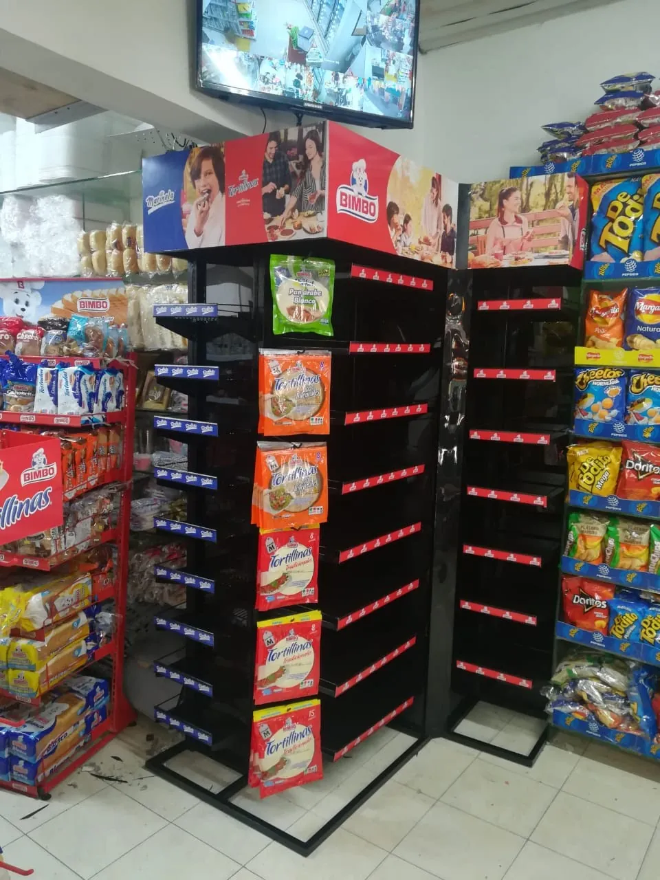 Bimbo Exhibidores Minimercado