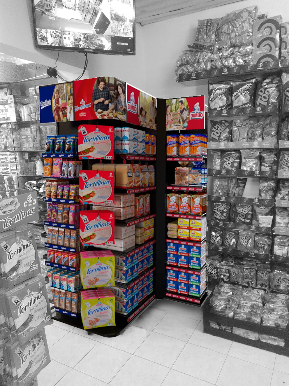 Bimbo Exhibidores Minimercado - Imagen 2