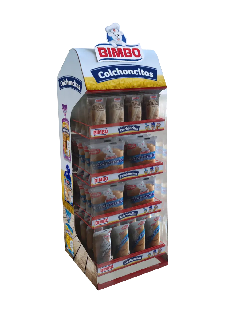 Bimbo Exhibidor De Mostrador