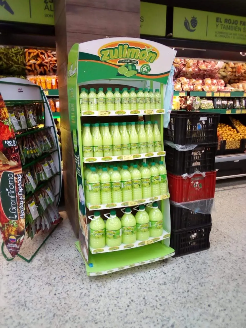 Zulimon Exhibidor Punto De Venta Olimpica Barranquilla