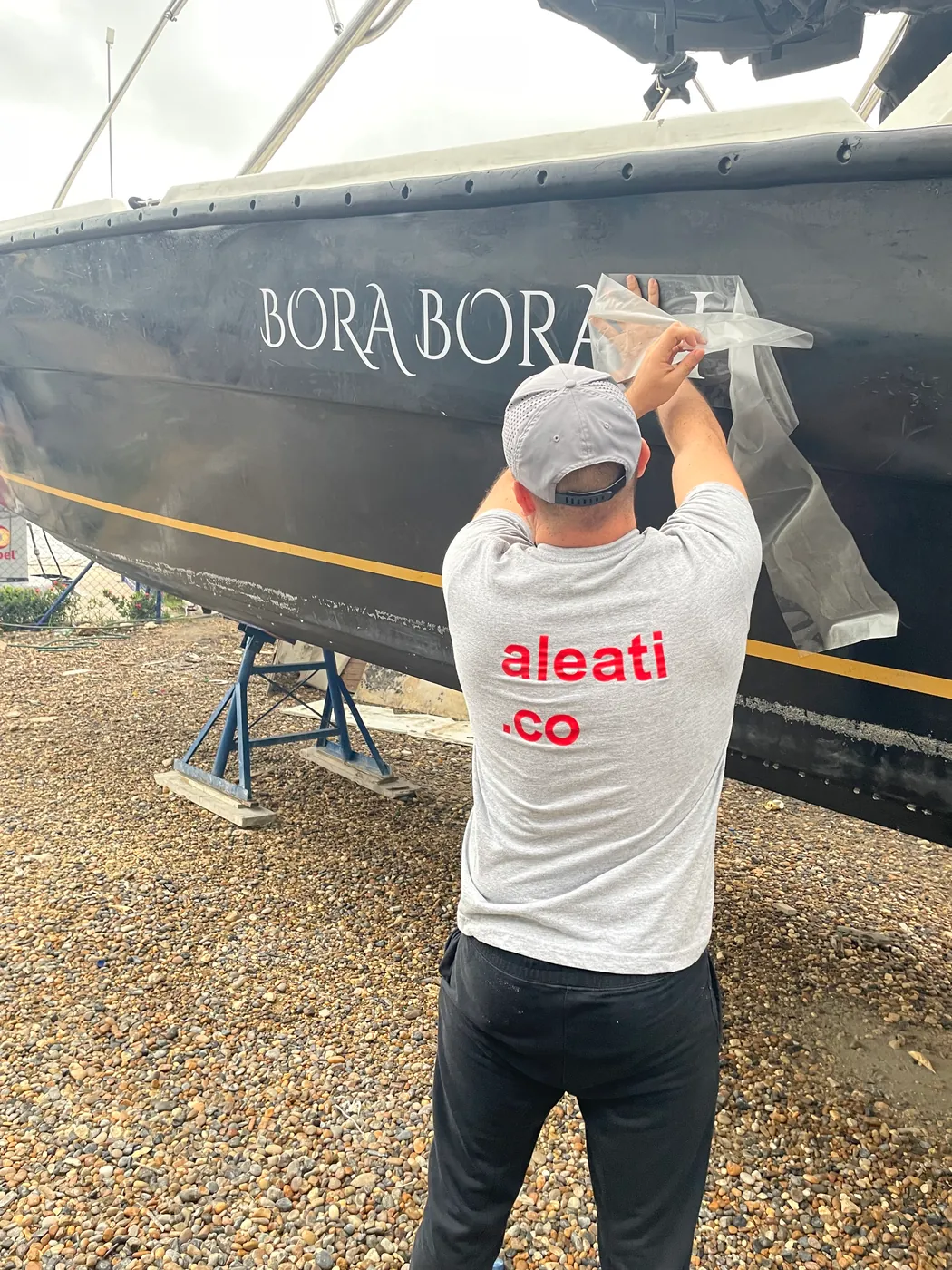 Bora Bora Visibilidad Botes - Imagen 1