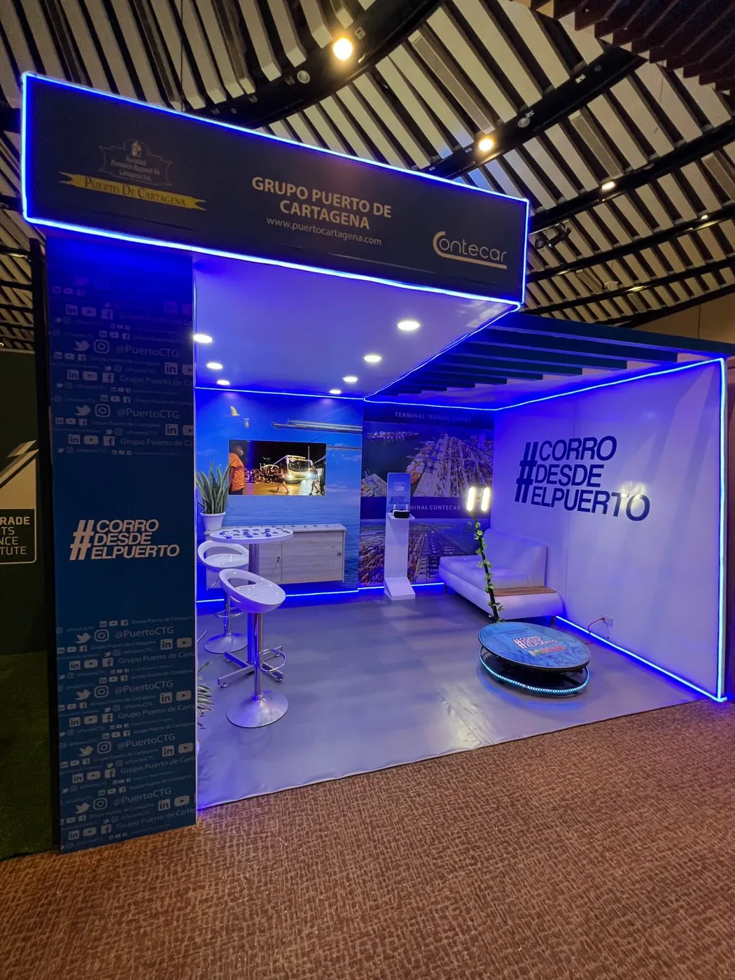 Contecar Stand Centro De Convenciones De Cartagena - Imagen 2