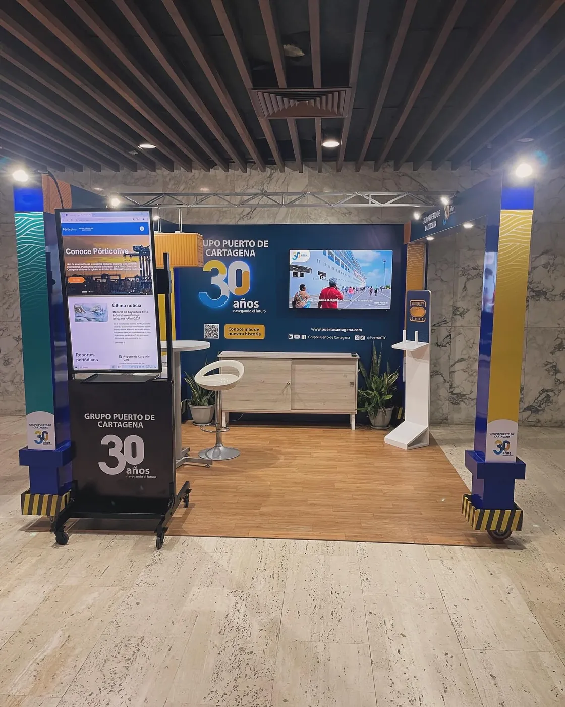 Grupo Puerto De Cartagena Congreso Carga Centro De Convenciones Cartagena - Imagen 2
