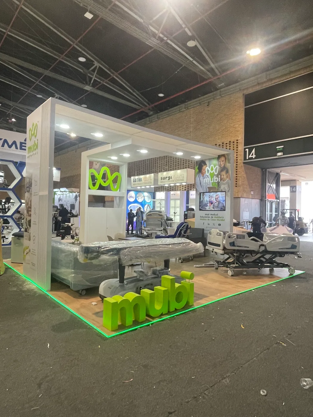 Mubi Stand Meditech Corferias Bogotá - Imagen 4