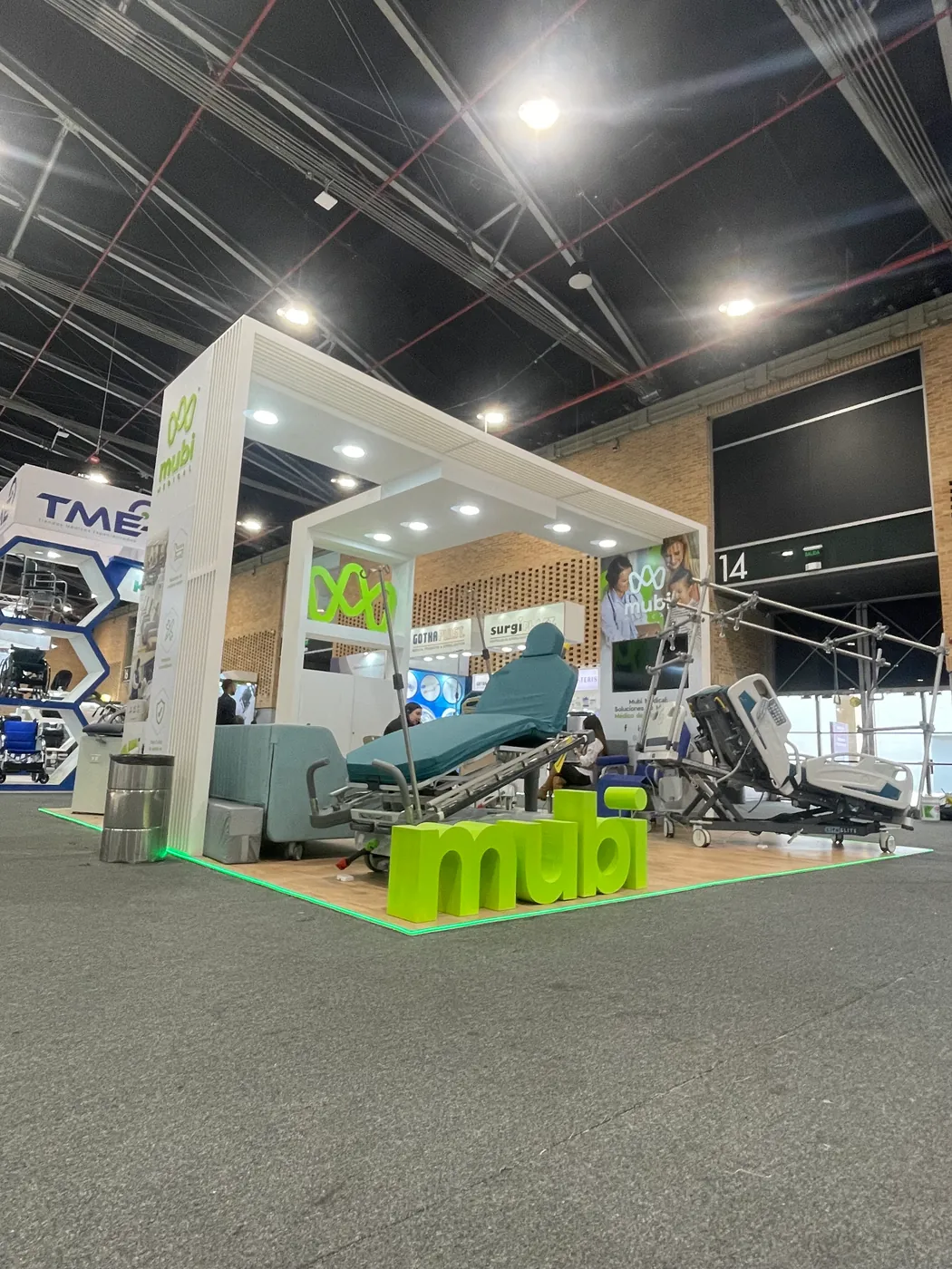 Mubi Stand Meditech Corferias Bogotá - Imagen 5