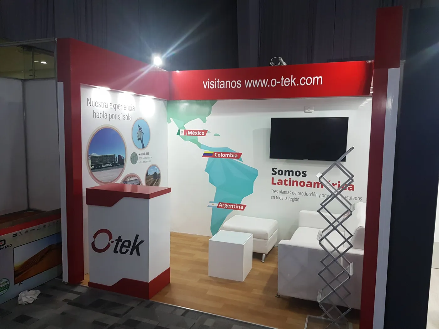 Otek Stand Feria Industrial Centro De Convenciones Hotel De Las Americas