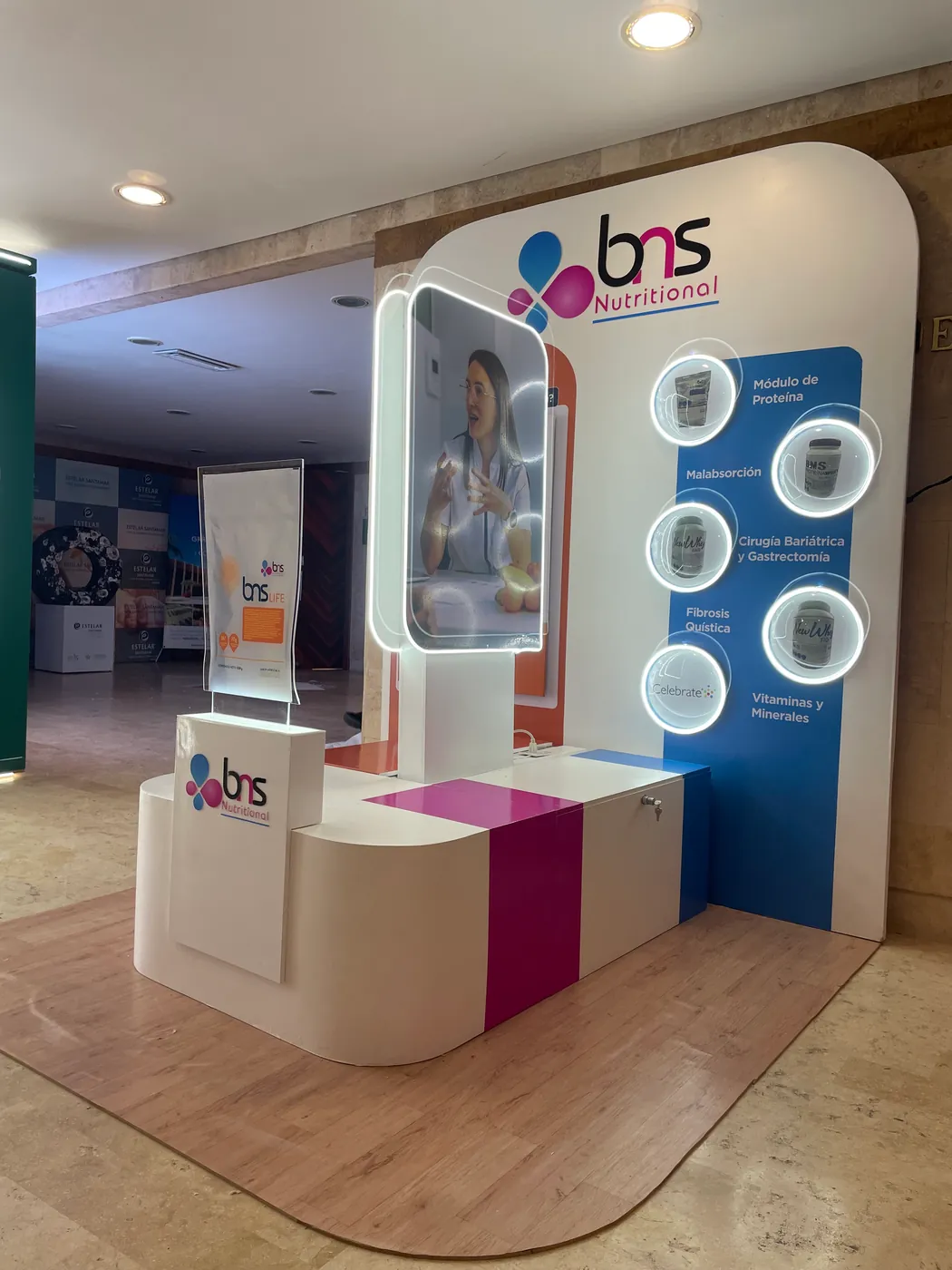 Stand Bns Congreso Nutrición Santa Marta - Imagen 2