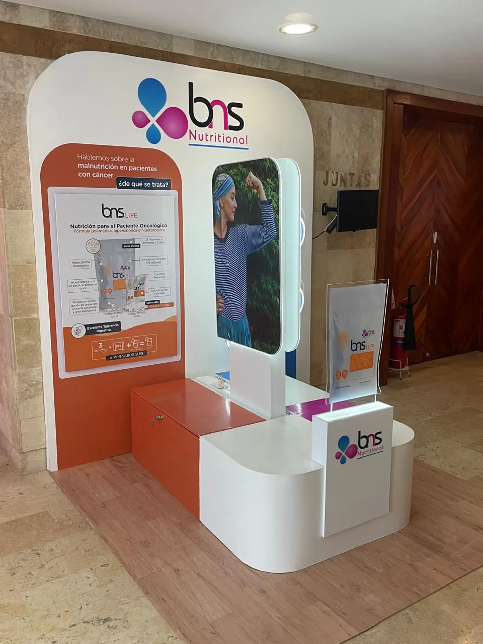 Stand Bns Congreso Nutrición Santa Marta