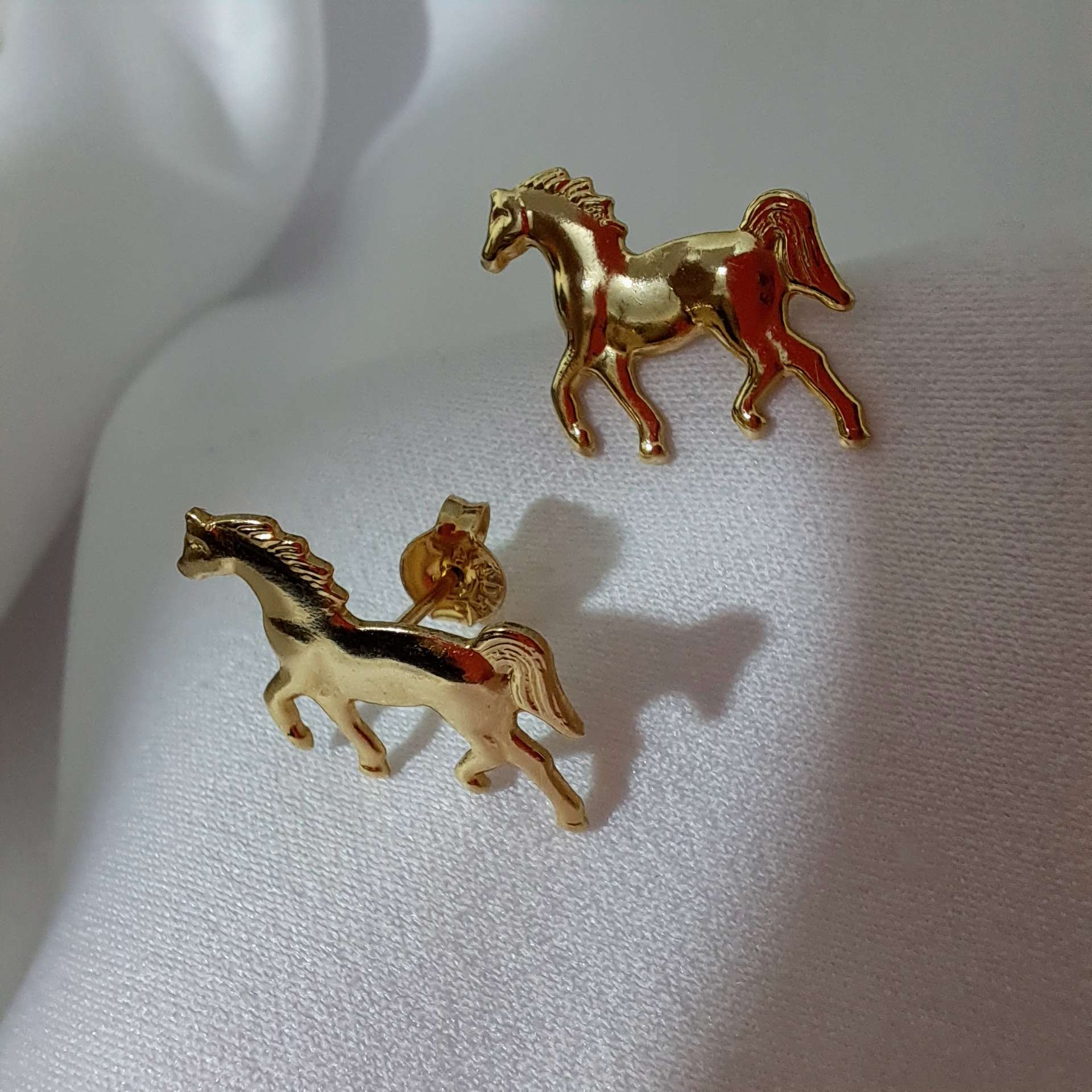 Foto de brinco cavalo laminado