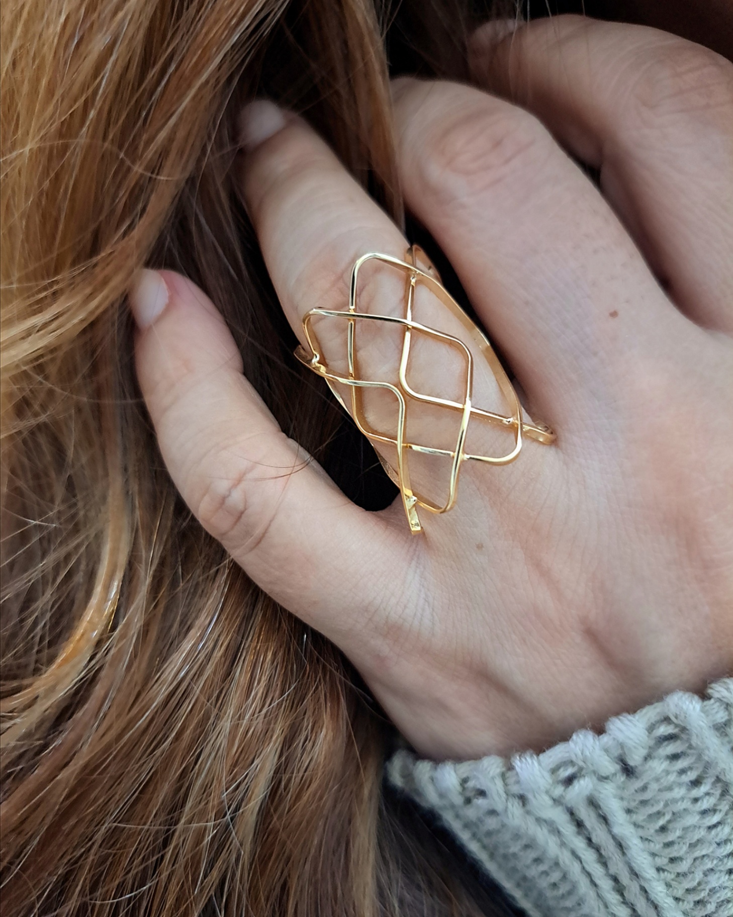 Foto de anel cuff Foto de anel cuff