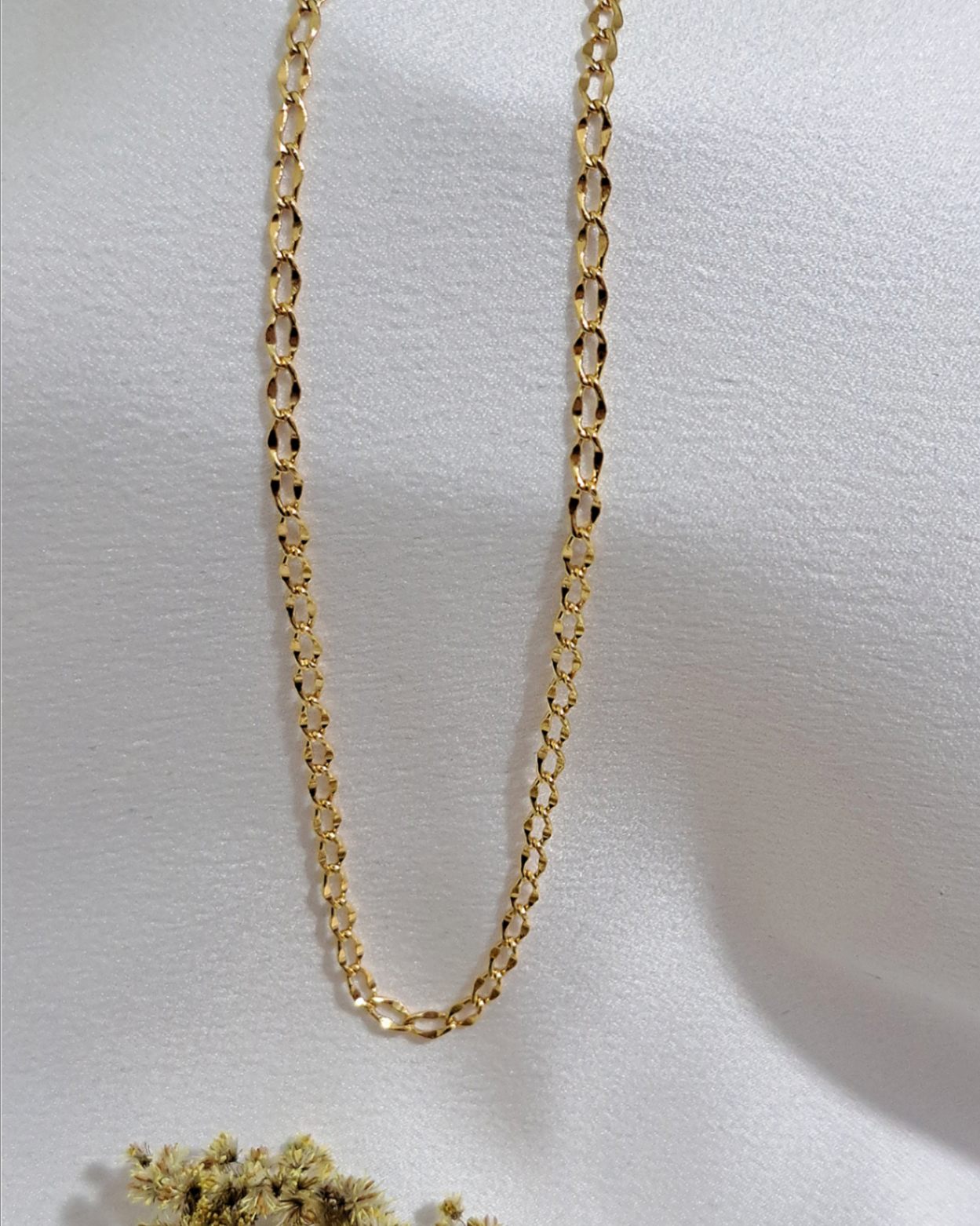 Foto de colar losango de 45cm com 3mm