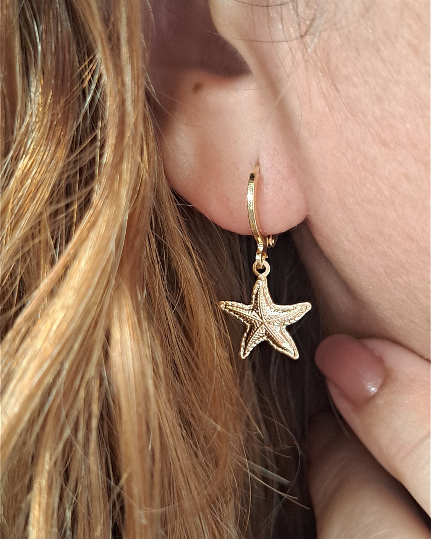 Foto de argola estrela do mar g Foto de argola estrela do mar g