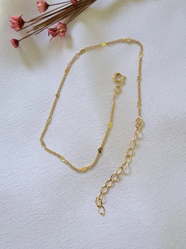 Foto de tornozeleira grumet mini corações