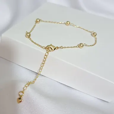 Foto de pulseira bola pequena cintilante
