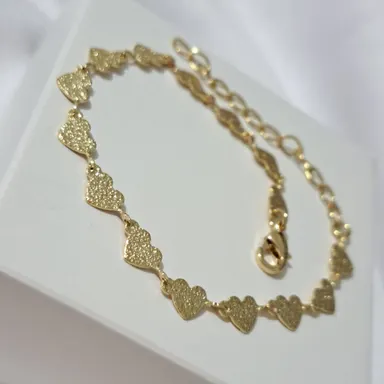 Foto de pulseira corações cintilantes
