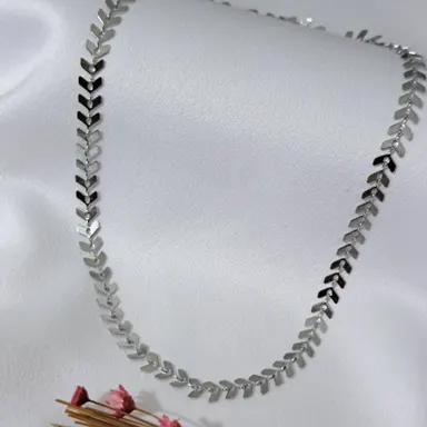 Foto de choker sereia em aço inox