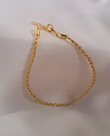 Foto de pulseira corda
