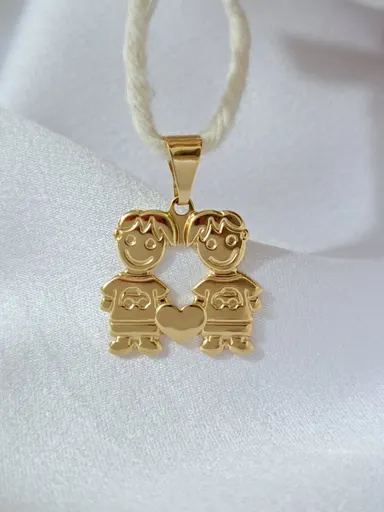 Foto de pingente 2 meninos