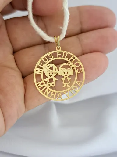 Foto de pingente meus filhos minha vida casal