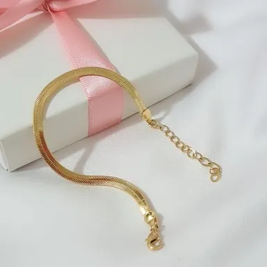 Foto de pulseira fita laminada