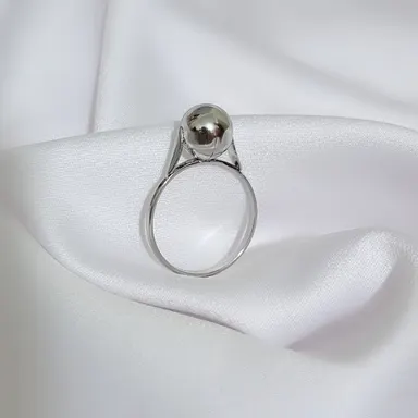 Foto de anel esfera 9mm em aço inox