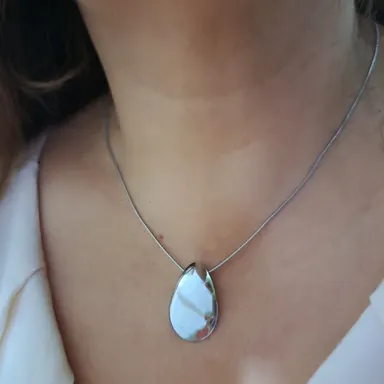 Foto de conjunto gota m em aço inox
